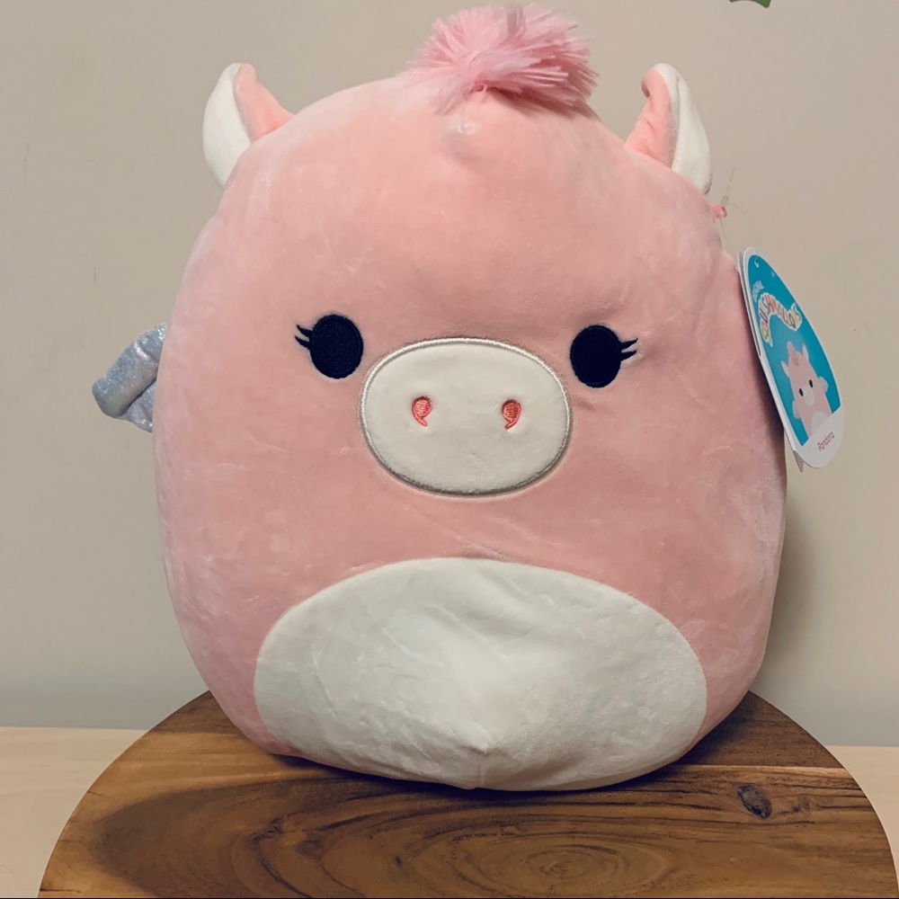 Squishmallow Pandora Pegasus, Pink 12” New